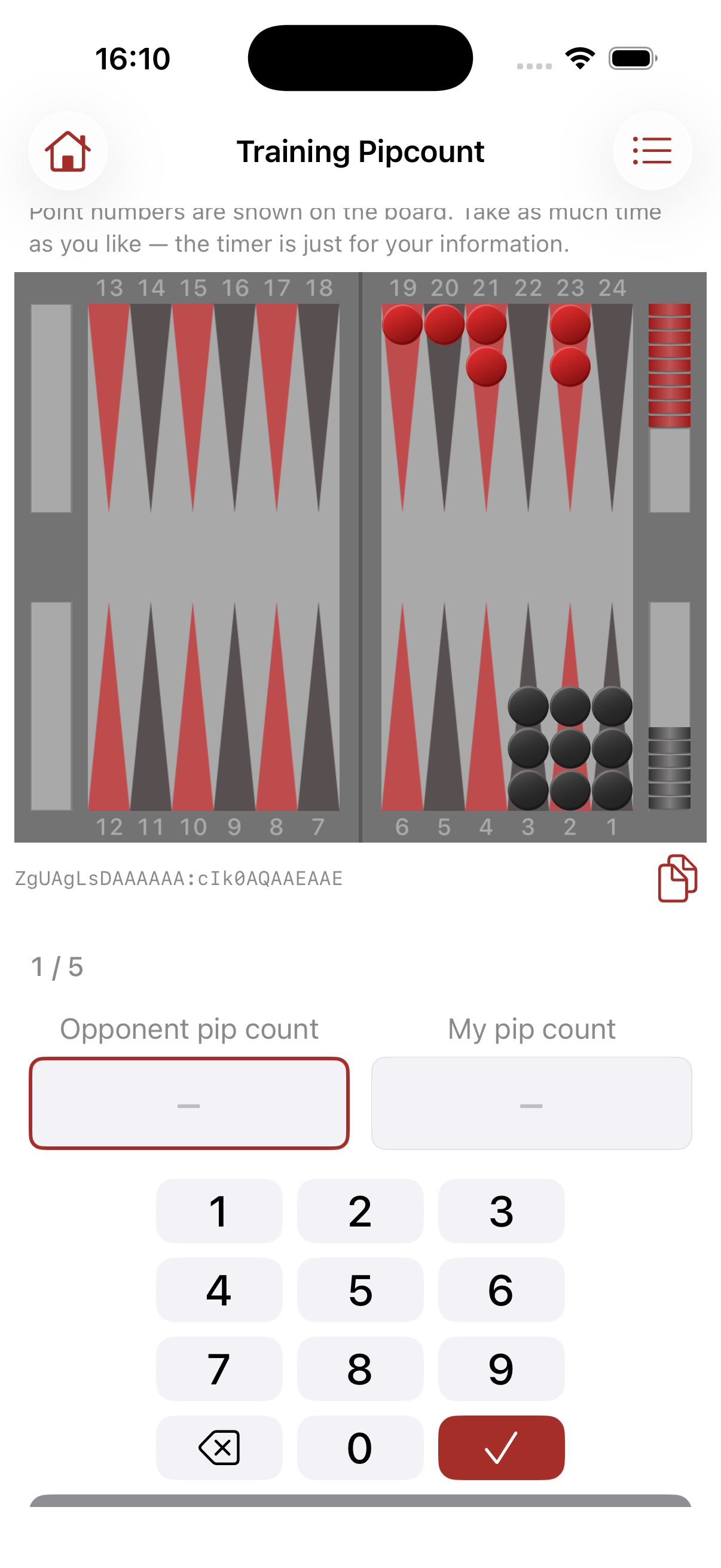 Backgammon Gym screenshot 11